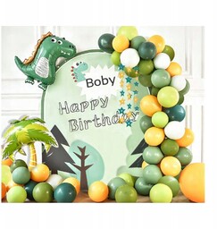 Balony Na Urodziny Dinozaur Urodzinowe Dekoracje