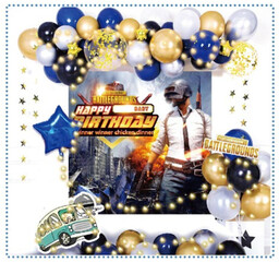 Balony Zestaw 46Szt Przyjęcie Urodziny Gracza