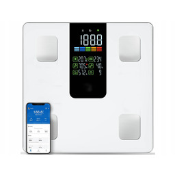 Elektroniczna Waga Łazienkowa Analityczna Bmi 226KG Z Analizą Ciała Bt App