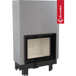 Kominek z płaszczem wodnym KRATKI MBM 12 kW Ø 180