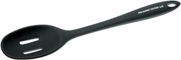 Rosenthal  łyżka do odlewania, łyżka do makaronu, pomocnik kuchenny  silikon  szara  perforowana  29 cm