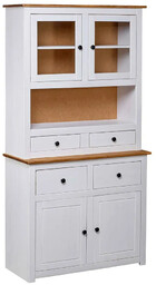 Elior Biały drewniany kredens Z7-S87