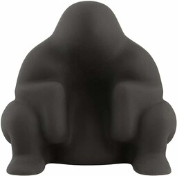 Alessi Dédé PS18 B  designerski stoper do drzwi z żywicy termoplastycznej, czarny, jeden rozmiar