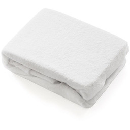 Prześcieradło frotte - białe