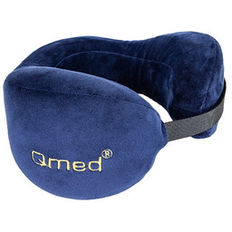 Podróżna poduszka z pamięcią kształtu - rogal (Traveling Pillow QMED)