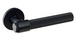 Klamka VDS DECO SLIM FIT R68F okrągła czarna 49-0542