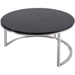 Stolik kawowy Eclipse black 80x42cm, 80 x 42 cm