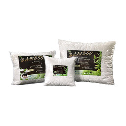 Poduszka antyalergiczna 50x60 Bamboo 0,45 kg biała z włóknem bambusa AMW