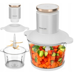 Sencor Siekacz Rozdrabniacz do Żywności Warzyw Kuchenny 2,7L 800W SCB7000WH