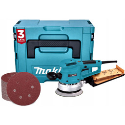 Makita BO6030J Szlifierka Mimośrodowa Pex 150MM 310W Z REGULACJĄ+30 Krążków