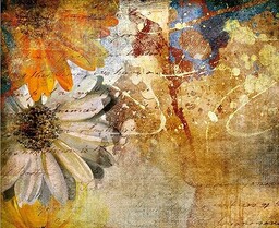 Fototapeta FTNxxl0335 Photomurals malarstwo kwiatowe