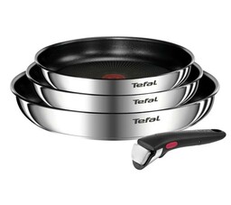 Tefal Ingenio Emotion+ L897S455 Indukcja Tytanowa 22cm, 24cm, 28cm Zestaw patelni