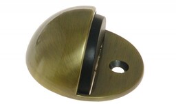 Odbojnik drzwiowy półkula przykręcany patyna