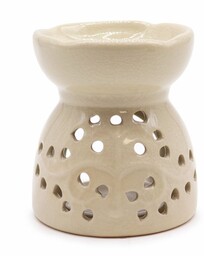 Kominek Zapachowy Ceramiczny Drzewo Życia - Kość Słoniowa