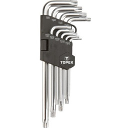 TOPEX Zestaw kluczy torx 35D951 (9 elementów) Zyskaj