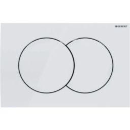 Przycisk spłukujący do WC 115.107.11.1 biały alpin Geberit Delta01