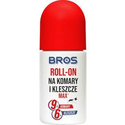 BROS Roll-on na komary i kleszcze MAX, 50ml