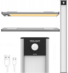 Lampka do szafy z czujnikiem ruchu Yeelight Closet Light 40cm (Srebrny)