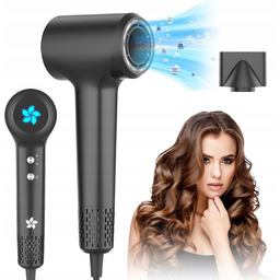 Mocna Suszarka do Włosów Duża 1500W z Jonizacją Zimny Nawiew Dyfuzor