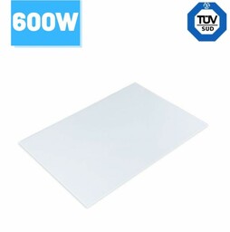 Panel grzewczy na podczerwień Greenie 60x90cm 600W białe szkło PGW600 - Greenie Heat