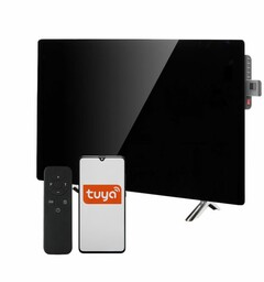 Panel grzewczy na podczerwień Greenie Heat z pilotem i WIFI/Tuya 55x100cm 600W - 11 - 15m2 PGHG600
