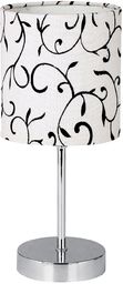 Candellux EMILY 41-26750 lampa stołowa walcowy abażur biały 1x40W E14 13cm