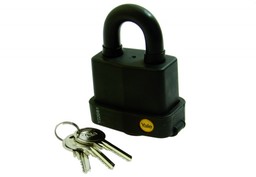 Kłódka zatrzaskowa YALE Y220/51 stalowa laminowana wodoodporna