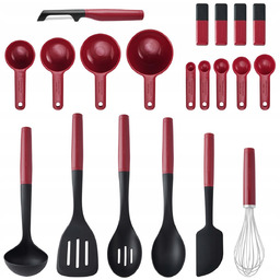 Zestaw przyborów kuchennych KitchenAid Empire Red 20 el.