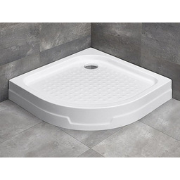 Radaway Brodzik półokrągły Rodos A 90x90 ze zintegrowaną obudową 4P99155-03