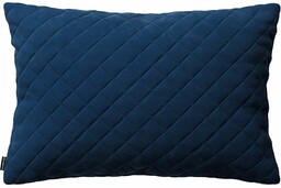 Poszewka Kinga pikowana 60 x 40 cm, granat, 60 x 40 cm, Christmas