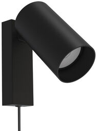 Reflektor MONO KINKIET z przewodem wys. 19,5cm GU10 czarny 7786