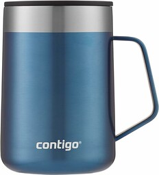 Contigo Unisex Streeterville 2174675 Kubek Termiczny, Niebieski, 410 ml