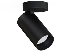 Reflektor sufitowy natynkowy MONO I BLACK wys. 10,5cm GU10 czarny 7838