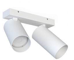 Reflektor sufitowy natynkowy MONO II WHITE szer. 20cm 2xGU10 biały 7810