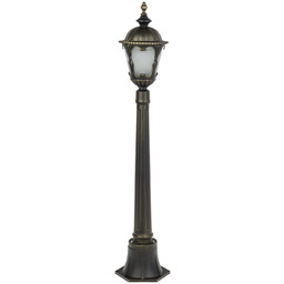 Lampa stojąca TYBR 110cm E27 IP44 patyna/złoty 4685