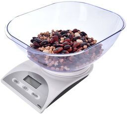 Waga kuchenna elektroniczna z miską 5 kg