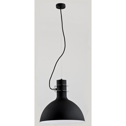 Nowoczesny lampa sufitowa ZINE I czarny śr. 35cm