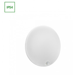 NYMPHEA PROXI PIR 18W NW 230V 120ST IP54 FI300X60MM BIAŁY OKRĄGŁA