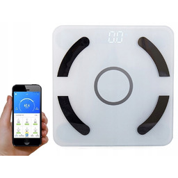 Analityczna Waga Łazienkowa Bluetooth 180KG Szkło