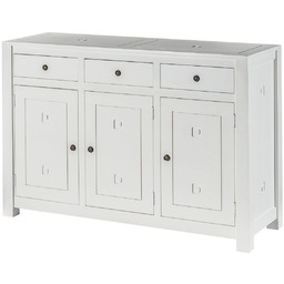 Komoda Noa white, 3drzwi + 3szuflady 150x50x100cm, 150 x 50 x 100 cm