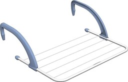 Vileda Gimi radiowa suszarka na pranie, biała