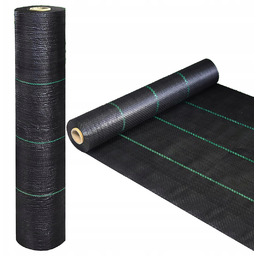 Agrowłóknina Mocna Agrotkanina Mata Antychwastowa Czarna 1,5x100m 90 g/m²