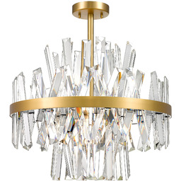 Lampa sufitowa CONSTANTINOPLE ZŁOTA/GOLD C0567-08C-7GAC - Zuma Line