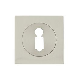 ROZETA KWADRATOWA POD KLUCZ QUADRO NIKIEL LAKIER