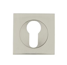 ROZETA KWADRATOWA WKŁADKA QUADRO NIKIEL LAKIER