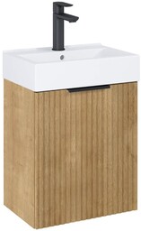 Roca Reef zestaw szafka z umywalką 44x30x60 JASNY DĄB A852446464