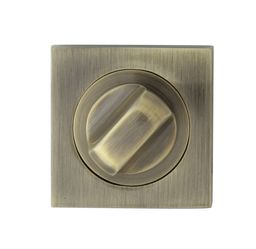 ROZETA KWADRATOWA WC QUADRO BRĄZ GRAFIATTO