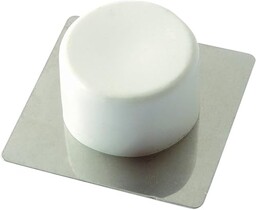Brinox Stoper do drzwi, samoprzylepny, biały, 2,1 x 4,5 x 4,5 cm