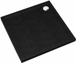 Schedline Sharper brodzik akrylowy 80x80 cm czarny 3S.S1K-8080/C/ST