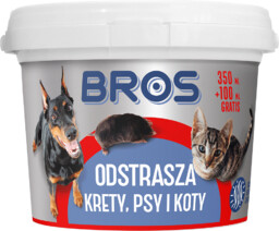 Bros Preparat odstraszający krety psy i koty 350ml